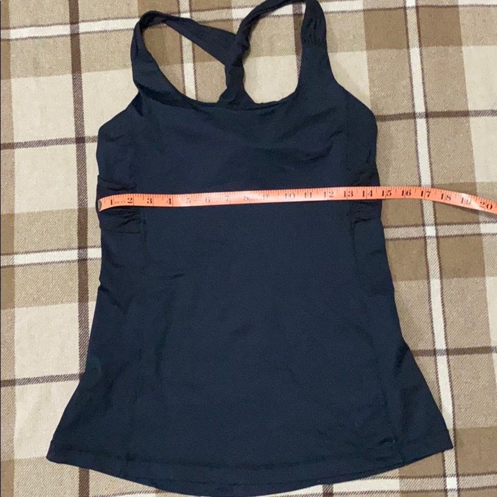 Authentic Lululemon Black Tank Top Size 8